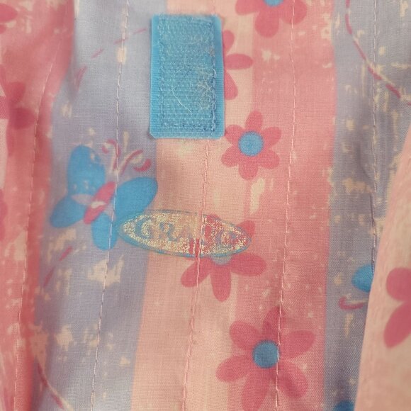 Graco Tollytots Baby Doll Diaper Bag Change Mat Pink Blue Floral Princess Travel - Picture 9 of 14